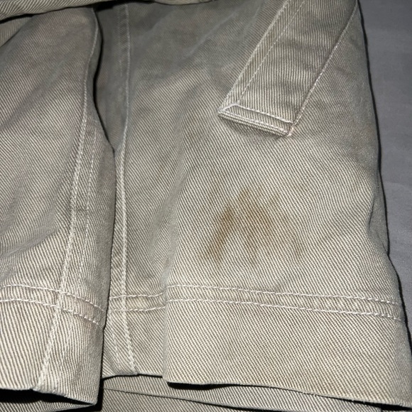 Vintage Marlboro Work Jacket 90s Detroit Style Flannel Lined Tan Size XL - Picture 10 of 10